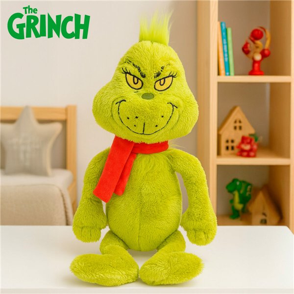 Fluffy toy The Grinch Red Polyester Plush (4 Units)