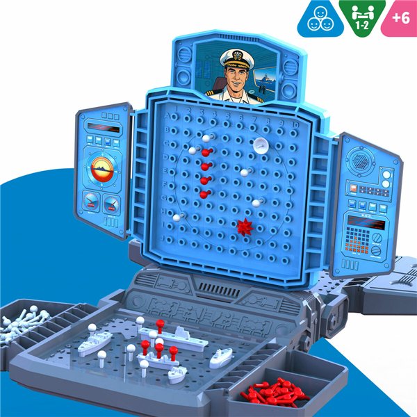 Battleships Game Colorbaby (6 Units)