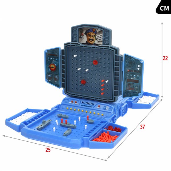 Battleships Game Colorbaby (6 Units)