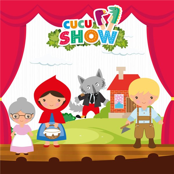 Puppet Colorbaby Little Red Riding Hood