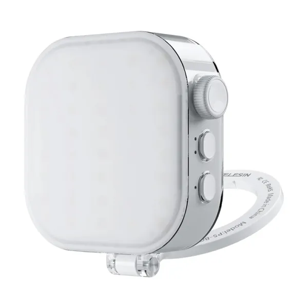 Ice Cube Telesin selfie light with phone holder