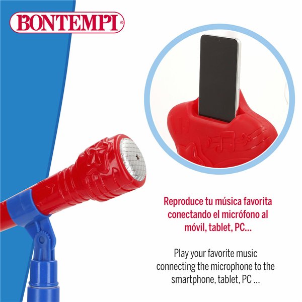 Toy microphone Bontempi