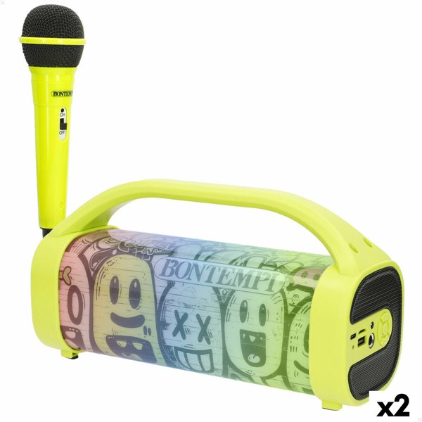 Speaker with Karaoke Microphone Bontempi