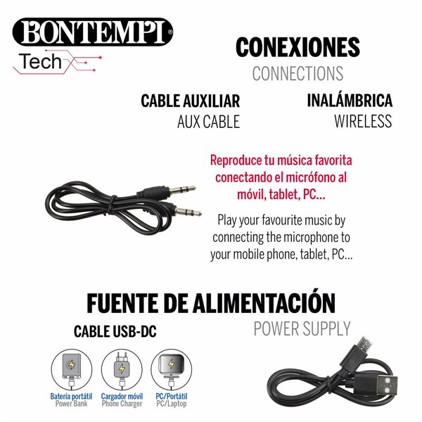 Karaoke Microphone Bontempi