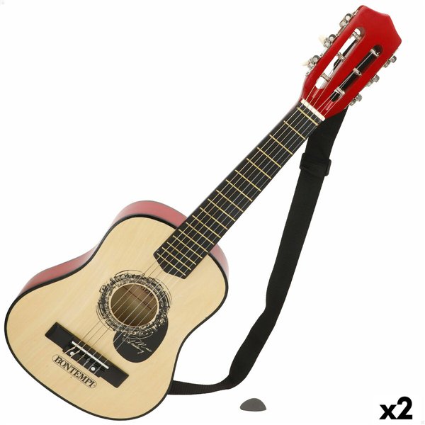 Baby Guitar Bontempi 28 x 75 x 8 cm (2 Units)