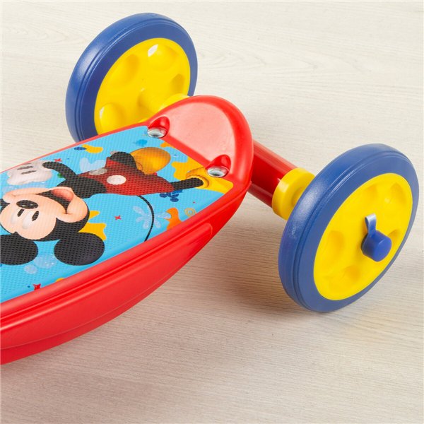 Scooter Mickey Mouse Rubber Metal Plastic Blue