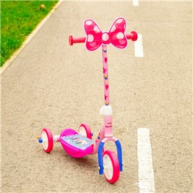 Scooter Minnie Mouse Rubber Metal Plastic Pink