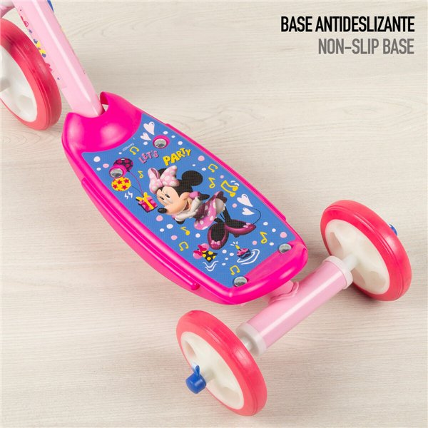 Scooter Minnie Mouse Rubber Metal Plastic Pink