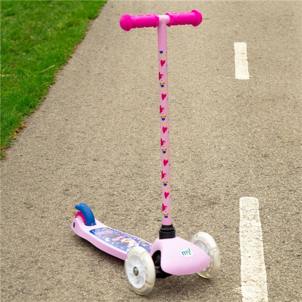 Scooter Minnie Mouse Rubber Metal Plastic