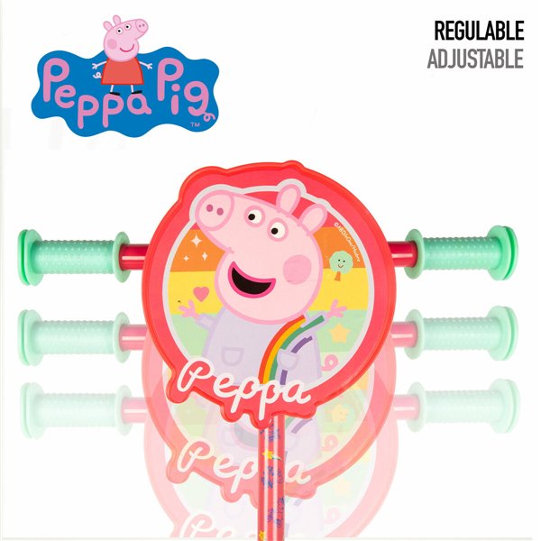 Scooter Peppa Pig Rubber Metal Plastic