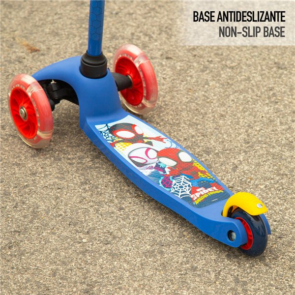 Scooter Spidey Rubber Metal Plastic