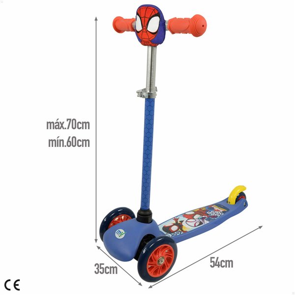 Scooter Spidey Metal Plastic Multicolour