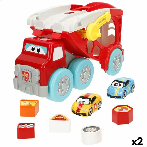 Truck Carrier and Cars 8 Pieces (2 Units)