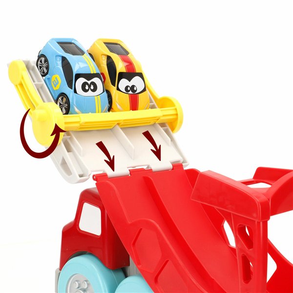 Truck Carrier and Cars 8 Pieces (2 Units)