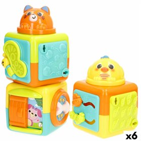 Stacking Blocks Winfun 8,5 X 25 X 8,5 CM (6 Units)
