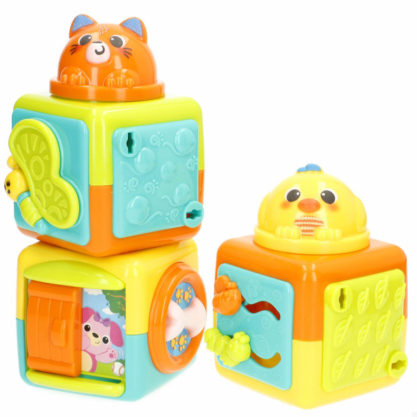 Stacking Blocks Winfun 8,5 X 25 X 8,5 CM (6 Units)