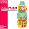 Stacking Blocks Winfun 8,5 X 25 X 8,5 CM (6 Units)
