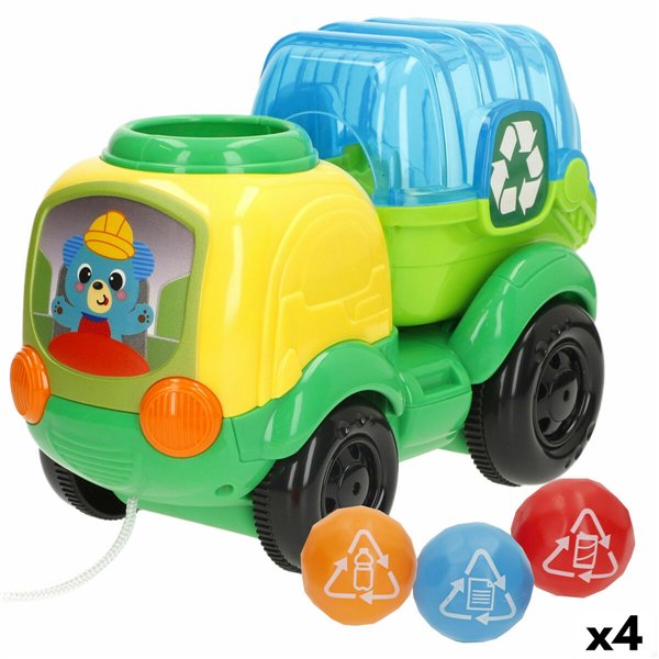 Pull-along toy Winfun 25 x 17 x 12 cm (4 Units)