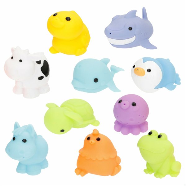 Set of Bath time Animals Winfun 6 X 4,5 X 8 CM 4 Units