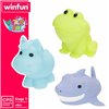 Set of Bath time Animals Winfun 6 X 4,5 X 8 CM 4 Units
