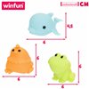 Set of Bath time Animals Winfun 6 X 4,5 X 8 CM 4 Units