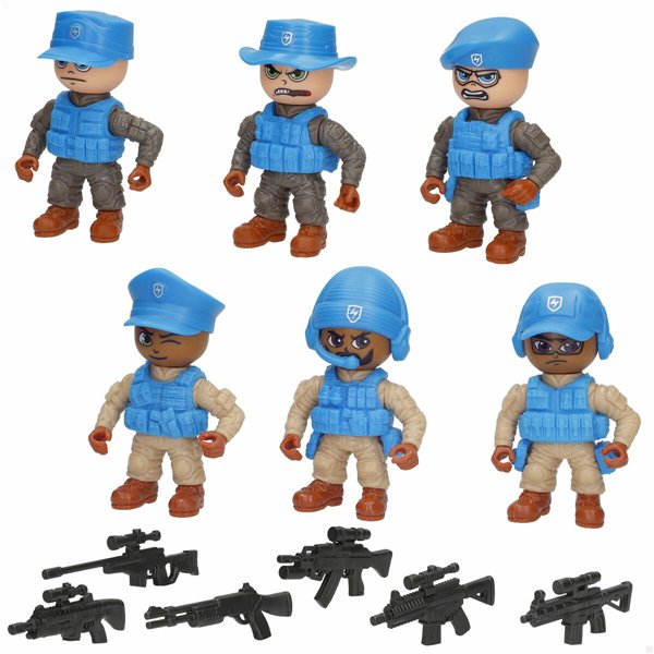 Playset Colorbaby 5 x 8 x 4 cm (6 Units)