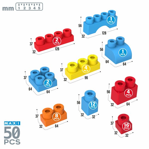 Construction set Color Block