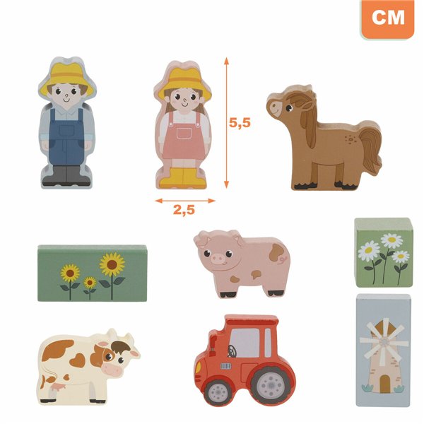 Building Blocks Woomax 36 Pieces