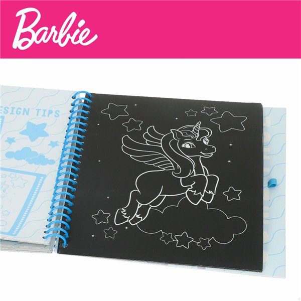 Drawing Set Barbie (12 Pieces) (12 Units)