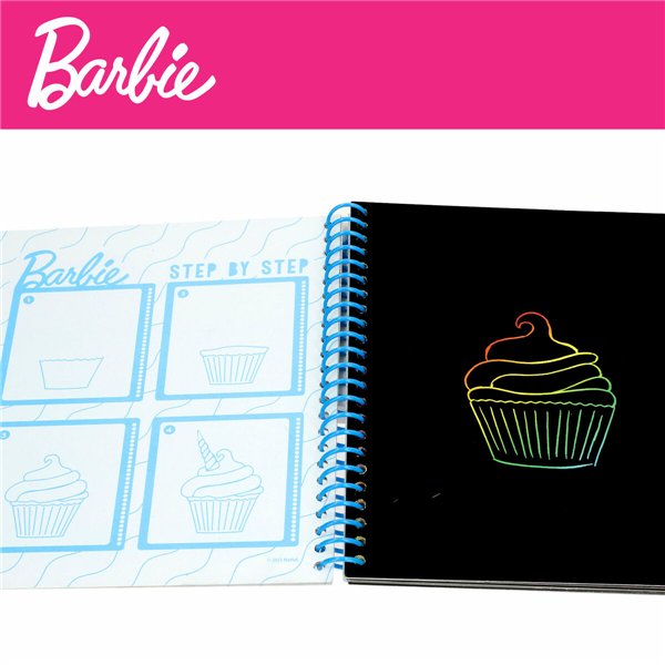 Drawing Set Barbie (12 Pieces) (12 Units)