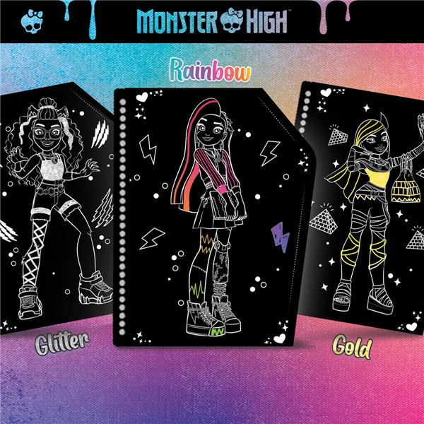 Drawing Set Monster High (12 Units)