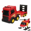 Fire Engine Teamsterz 49 X 18 X 13 CM (4 Units)