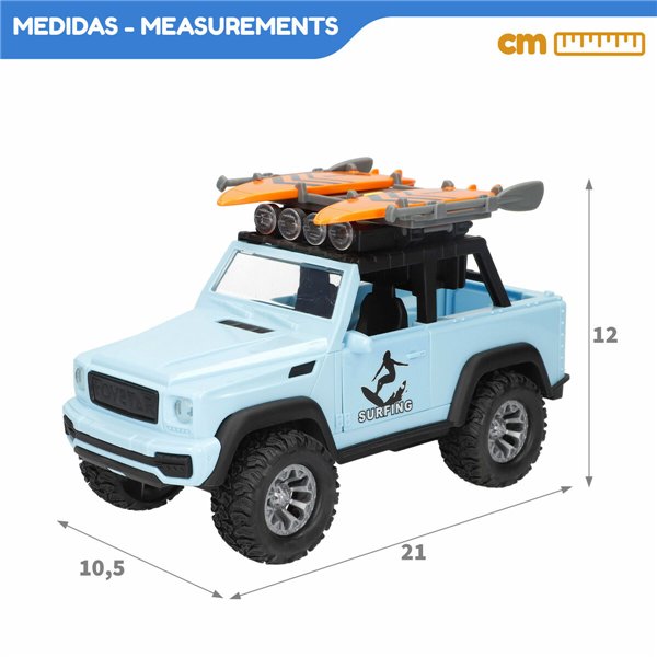 Friction Car Speed & Go (6 Units)