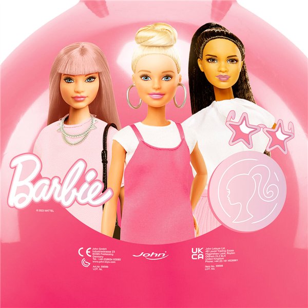 Jumping Ball Barbie Pink