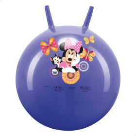 Jumping Ball Minnie Mouse Purple (10 Units)