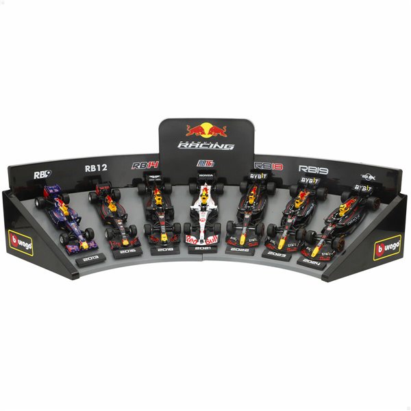 Racing car Red Bull BURAGO (4 Units)