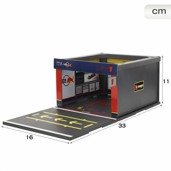 Racing car Red Bull BURAGO (4 Units)