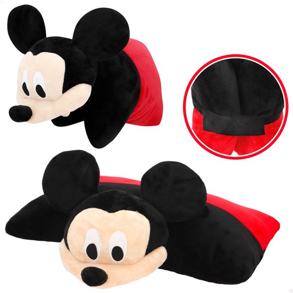 Fluffy toy Mickey Mouse Polyester (4 Units)