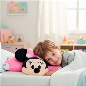 Fluffy toy Minnie Mouse Polyester (4 Units)