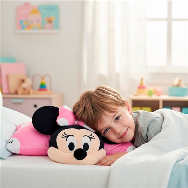 Fluffy toy Minnie Mouse Polyester (4 Units)