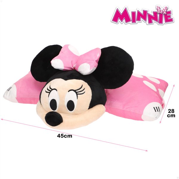 Fluffy toy Minnie Mouse Polyester (4 Units)