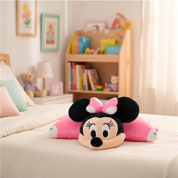 Fluffy toy Minnie Mouse Polyester (4 Units)