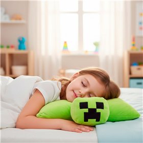 Fluffy toy Minecraft Polyester (4 Units)