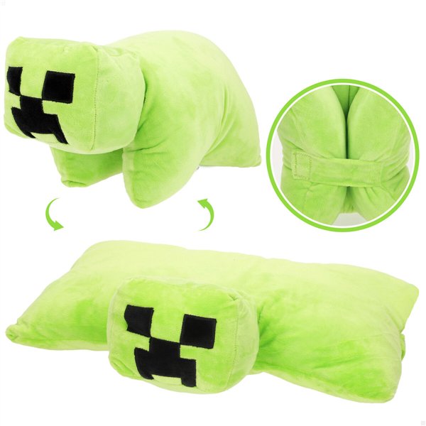 Fluffy toy Minecraft Polyester (4 Units)