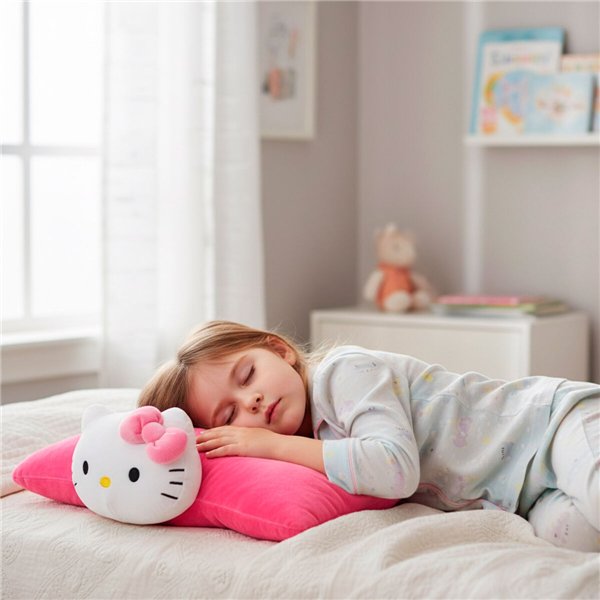 Fluffy toy Hello Kitty Polyester (4 Units)