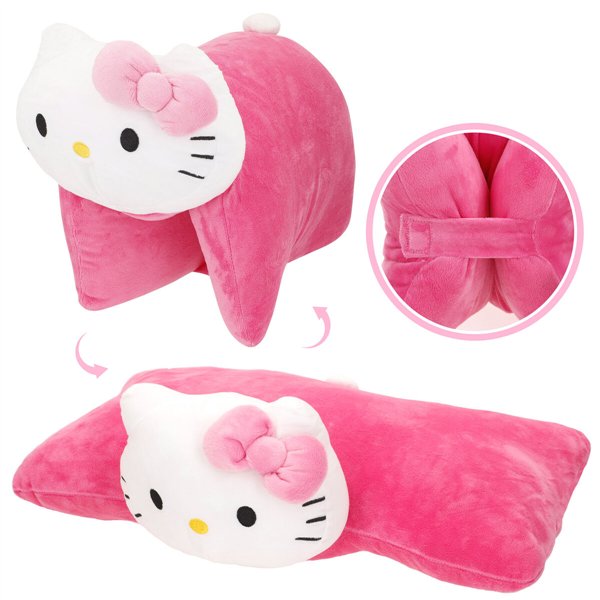 Fluffy toy Hello Kitty Polyester (4 Units)