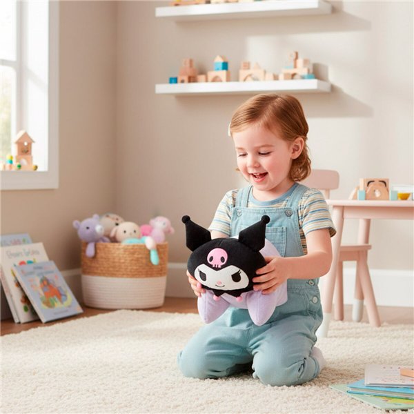 Fluffy toy Kuromi Polyester (4 Units)