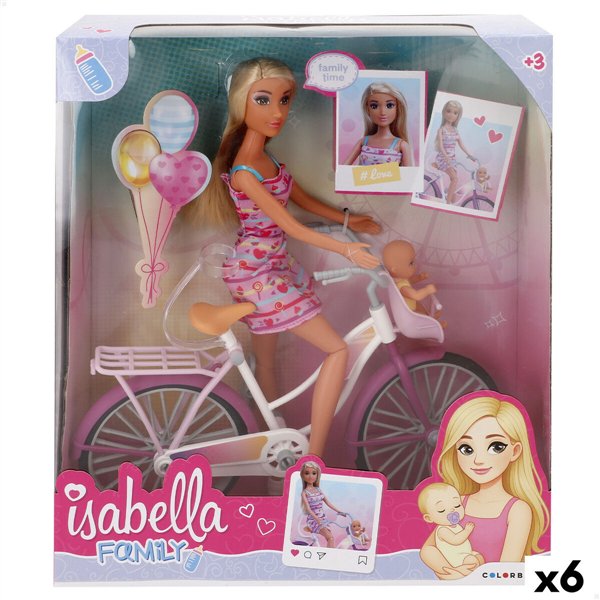 Doll Colorbaby Isabella 26 X 17 X 9 CM (6 Units)