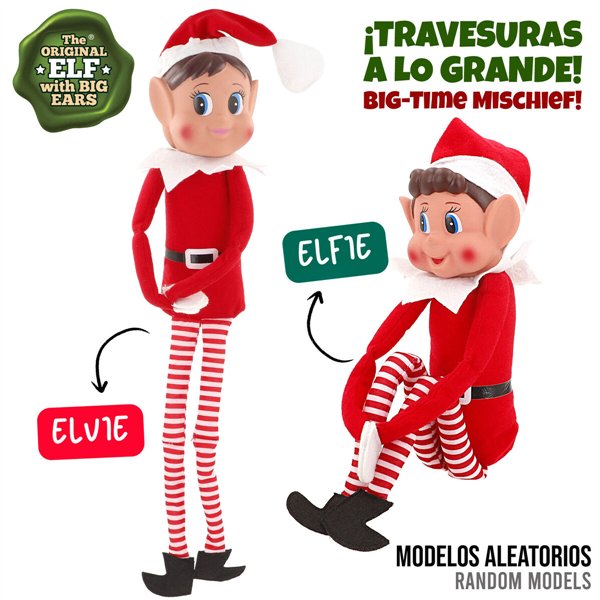 Mischievous Elf Elves Behavin' Badly Plastic (6 Units)