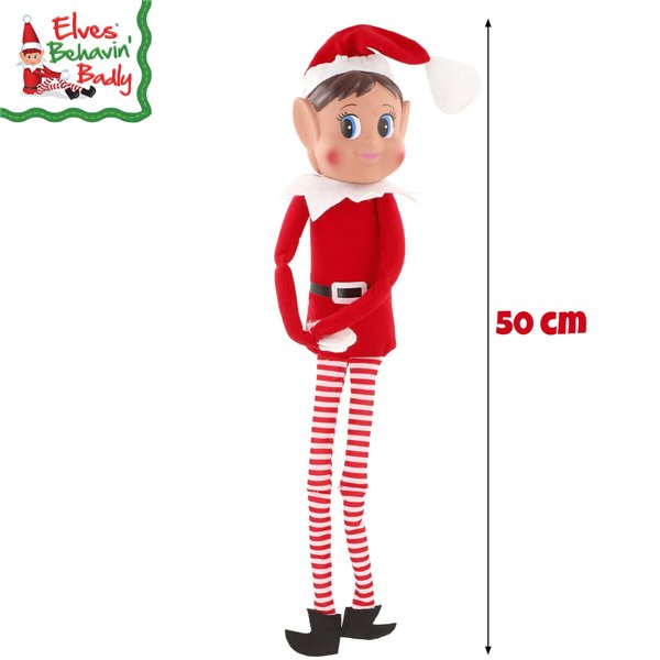 Mischievous Elf Elves Behavin' Badly Plastic (6 Units)
